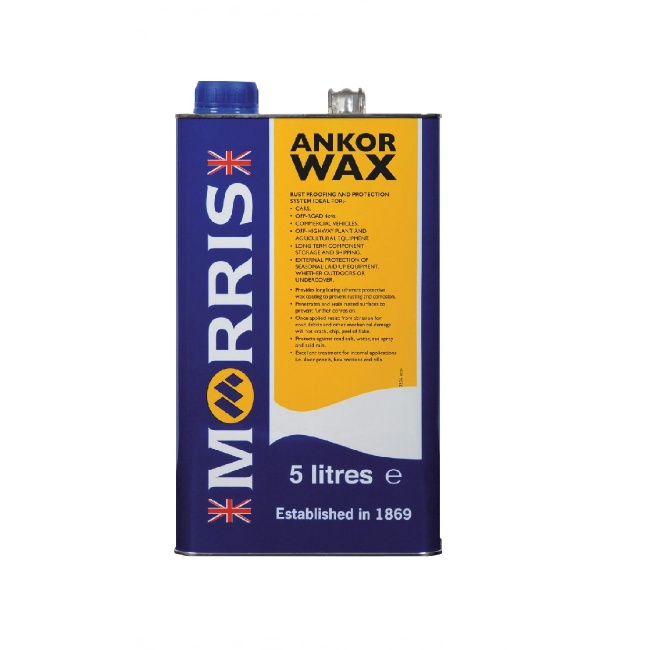 MORRIS Ankor Wax Preservative Fluid - 4 x 5L